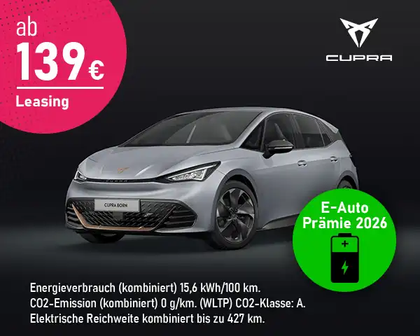 CUPRA Born 150 kW (204 PS) 60 kWh